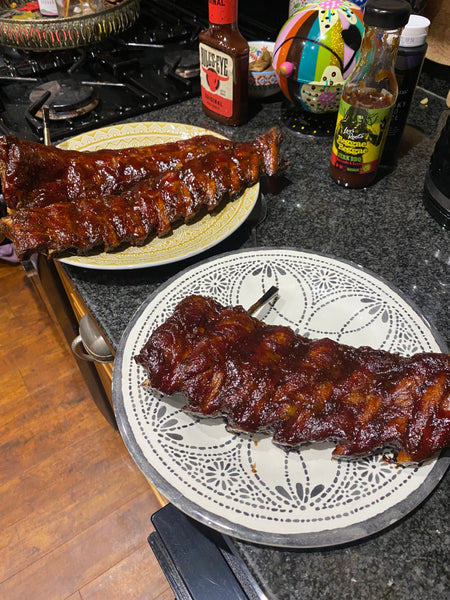 Smoked BBQ Baby Back Ribs 3-2-1