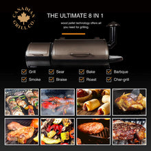 Load image into Gallery viewer, Beaver Electric Wood Pellet Grill + Smoker Barbecue
